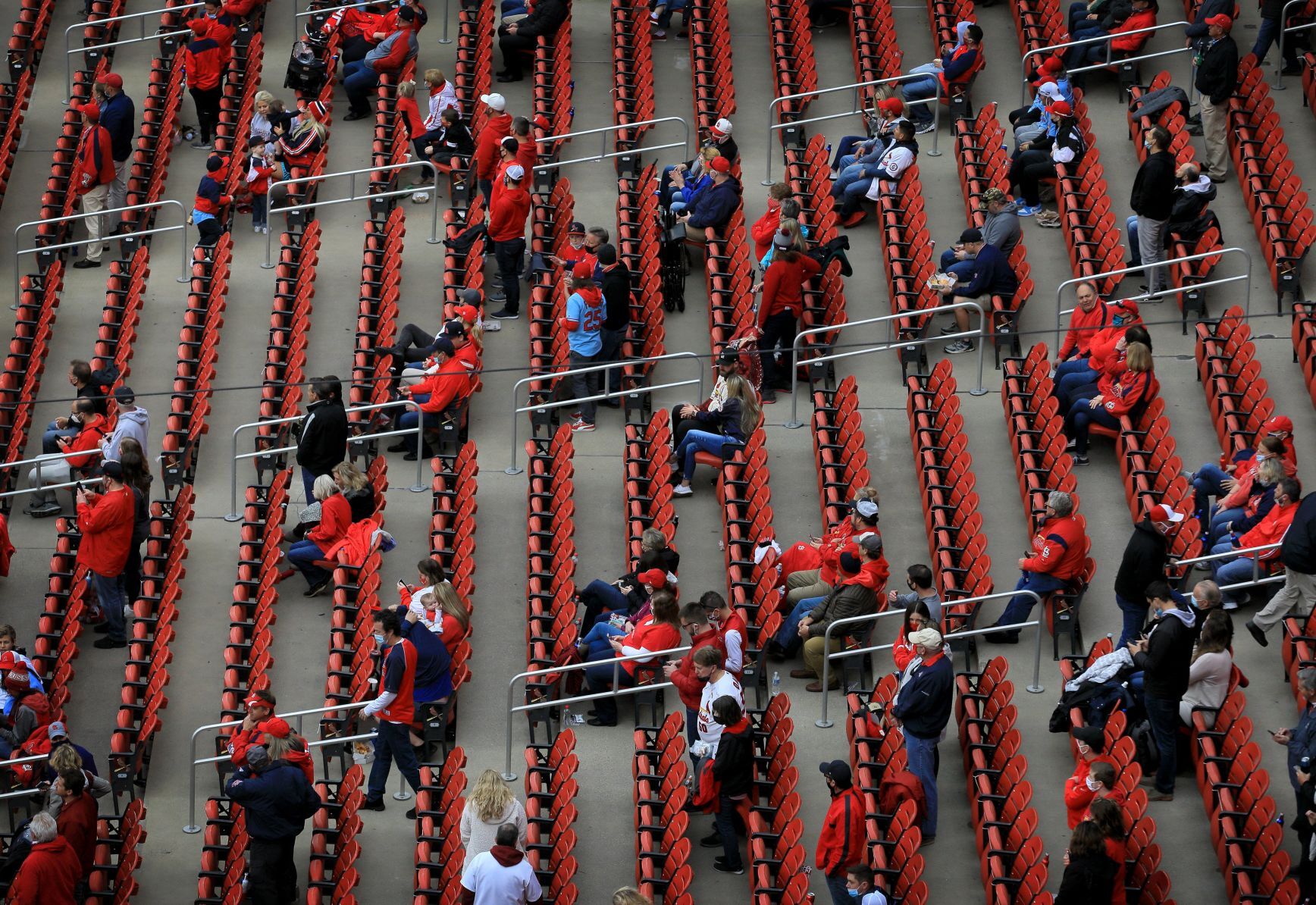 St. Louis Cardinals 2021 home opener at Busch Stadium